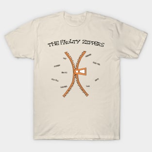 The Faulty Zippers T-Shirt